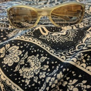 Ralph Lauren Gold trim Vintage Sunglasses